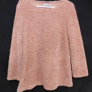 LANGBAO long sleeve chenille knit sweater GUC